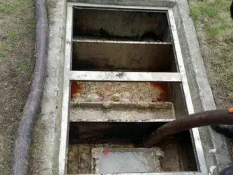 明水隔油池清理