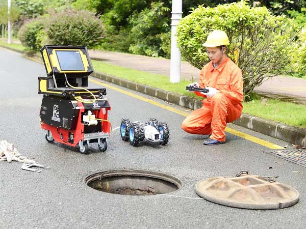 明水管道机器人检测